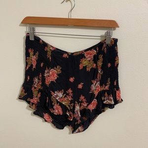 Floral Shorts: Free People